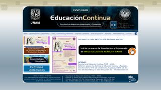 
                            2. Diplomados - Educación Continua, FMVZ UNAM