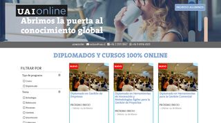 
                            6. Diplomados Online de la Universidad Adolfo Ibáñez - UAI