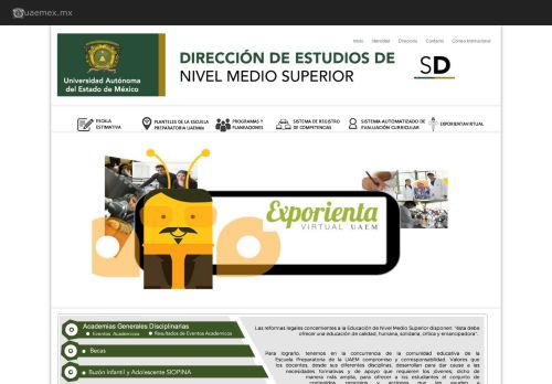 
                            2. Dirección de Estudios de Nivel Medio Superior - UAEMex