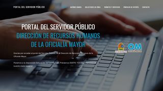 
                            4. Dirección de Recursos Humanos de la Oficialía Mayor