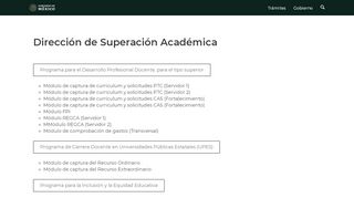 
                            5. Dirección de Superación Académica