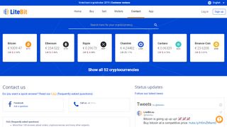 
                            7. Direct Contact with the LiteBit Helpdesk | LiteBit