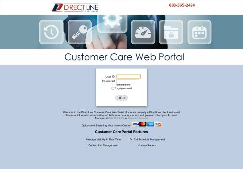 
                            12. Direct Line Customer Care Portal