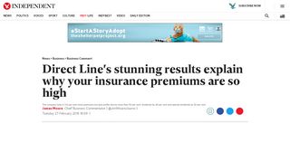 
                            10. Direct Line's stunning results explain why your insurance premiums ...