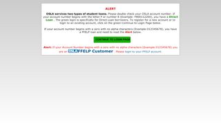 
                            7. Direct Loan Login - OSLA