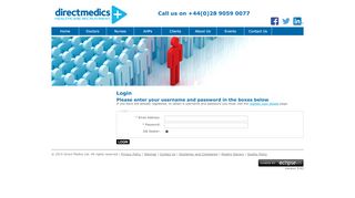 
                            13. Direct Medics Locum Recruitment - Login