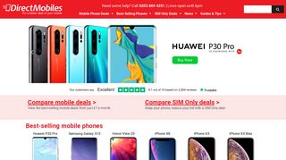 
                            7. Direct Mobiles: Compare the best mobile phone deals