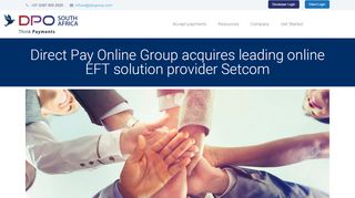
                            8. Direct Pay Online Group acquires leading online EFT solution provider ...
