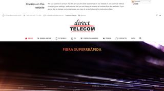 
                            6. Direct Telecom: Inicio