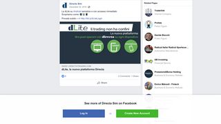 
                            10. Directa Sim - La dLite su Android semplice e con accesso... | Facebook