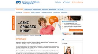 
                            9. DirectCard - Genossenschaftsbank Unterallgäu eG