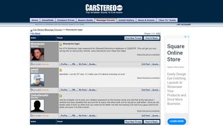 
                            10. Directechs login - Car Audio Message Forum - CarStereo.com