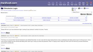
                            1. Directechs Login - The12volt.com
