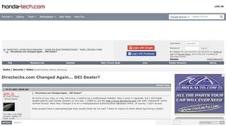 
                            13. Directechs.com Changed Again... DEI Dealer? - Honda-Tech - Honda ...
