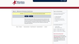 
                            2. Directions Credit Union Online Banking