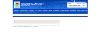 
                            6. Directorate of Distance Education - Kurukshetra University :: Kurukshetra