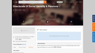 
                            4. Directorate Of Social Security & Pensions, Vidhana Soudha - Justdial