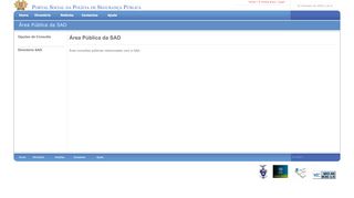 
                            5. Directório SAD - Portal Social da PSP