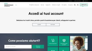 
                            3. Directory di accesso Hewlett Packard Enterprise | HPE Italia