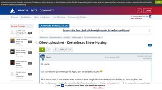 
                            12. Directupload.net - Kostenloses Bilder-Hosting | AndroidPIT Forum