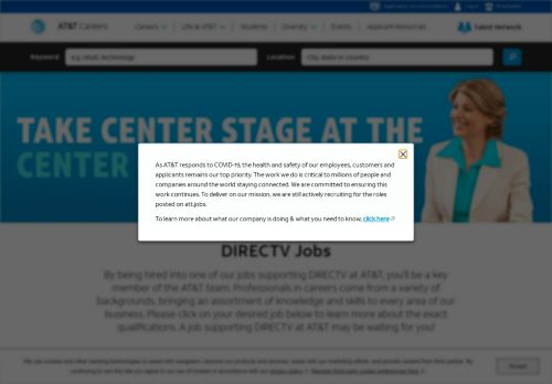 
                            11. DIRECTV Jobs in Del Rio at AT&T Careers - AT&T Careers - ATT Jobs