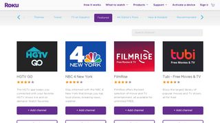 
                            11. DIRECTV NOW | Roku Channel Store | Roku