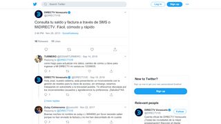 
                            8. DIRECTV Venezuela on Twitter: 