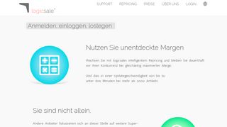 
                            3. Direkt anmelden uns loslegen. Es dauert nur einen ... - logicsale