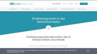 
                            5. Direktansprache in der Deutschschweiz - JobCloud DE
