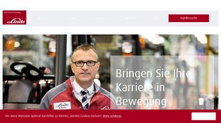 
                            3. Direkteinstieg - Linde Material Handling