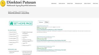 
                            3. Direktori Putusan - Pengadilan > MAHKAMAH AGUNG > Perdata