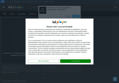 
                            9. Direto TVI_INTERNACIONAL | TVI Player