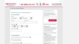 
                            2. Dirk Rossmann GmbH | Registrierung