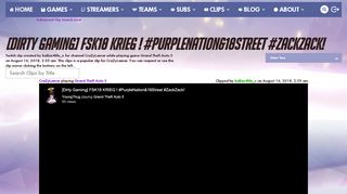 
                            10. [Dirty Gaming] FSK18 KRIEG ! #PurpleNation&18Street #ZackZack ...