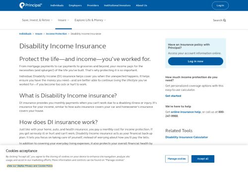 
                            6. Disability Income Insurance | Principal