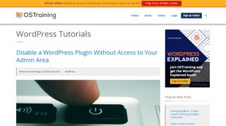 
                            2. Disable a WordPress Plugin Without Access to Your Admin Area