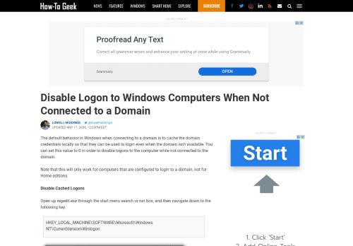 
                            7. Disable Logon to Windows Computers When Not ...
