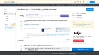 
                            6. Disable map controls in Google Maps embed - Stack Overflow