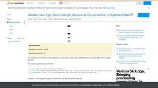 
                            11. Disable user login from multiple devices at the sametime, in ...