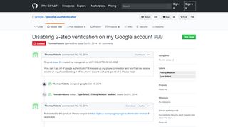 
                            8. Disabling 2-step verification on my Google account · Issue #99 ...