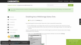 
                            12. Disabling Asus WebStorage Status Dots - Carbonite Support ...