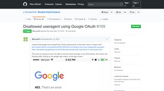 
                            9. Disallowed useragent using Google OAuth · Issue #159 · RocketChat ...