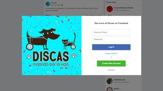 
                            4. Discas - Ya comenzó el programa, no te pierdas la nota de... | Facebook