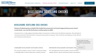 
                            8. Disclosure Scotland Checks - Security Watchdog, part of Capita plc