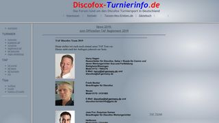 
                            9. Discofox-Turnierinfo - Das Forum rund um den Discofox Turniersport ...