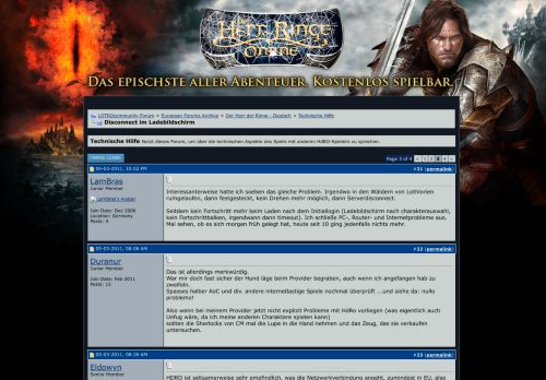 
                            7. Disconnect im Ladebildschirm - Page 3 - LOTROcommunity.eu ...