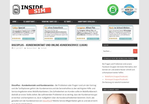 
                            5. DiscoPlus - Kundenkontakt und Online-Kundenservice (Login) im ...
