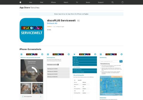 
                            11. discoPLUS Servicewelt im App Store - iTunes - Apple