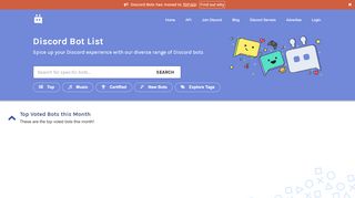 
                            12. Discord Bots | Discord Bot List