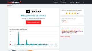 
                            6. Discord down? Current problems and outages | Downdetector